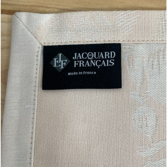 Le Jacquard Francais A La Francaise Napkins Floral Blue Pink Yellow Set of 3 New - Picture 10 of 16